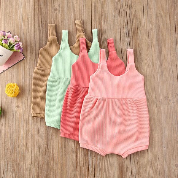 0-24m newborn kid baby girl boy clothes summer sleeveless loose romper solid casual plain body cute sweet sunsuit outfit, White
0-24m newborn kid baby girl boy clothes summer sleeveless loose romper solid casual plain body cute sweet sunsuit outfit, White