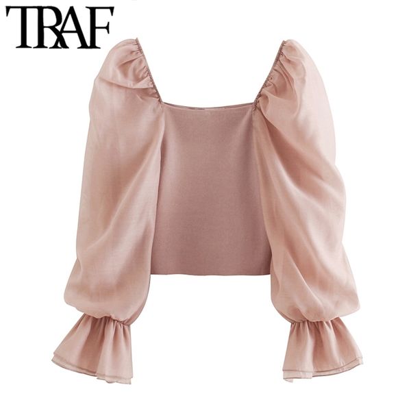 traf women sweet fashion patchwork organza knitted blouses vintage see through sleeve stretch female shirts chic 210730, White
traf women sweet fashion patchwork organza knitted blouses vintage see through sleeve stretch female shirts chic 210730, White