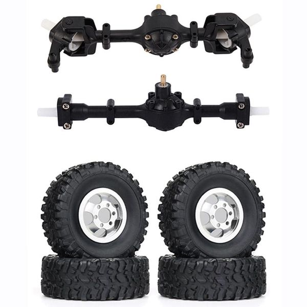 1set metal wheel hub with rubber tire for wpl fj40 c14 c24 b14 b24 1/16 & 2pcs metal gear front & 1set rear axle bridge
1set metal wheel hub with rubber tire for wpl fj40 c14 c24 b14 b24 1/16 & 2pcs metal gear front & 1set rear axle bridge