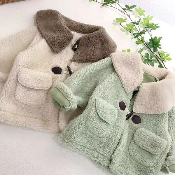 jackets 2021 winter girls thick warm fleece coat baby kids children outerwear jacket two colors, Blue;gray
jackets 2021 winter girls thick warm fleece coat baby kids children outerwear jacket two colors, Blue;gray