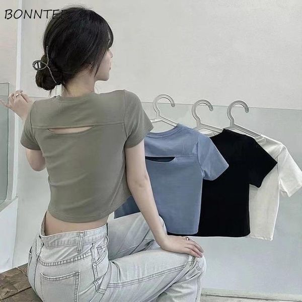 women's t-shirt t-shirts women hole slim designer simple all-match korean style female clothing trendy elegant mujer cozy vintage, White
women's t-shirt t-shirts women hole slim designer simple all-match korean style female clothing trendy elegant mujer cozy vintage, White