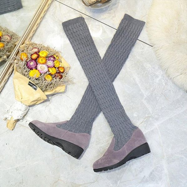 lcizrong sock long boots winter new fashion slip on sock shoes woman over the knee boots thigh high ladies slim m4v2#, Black
lcizrong sock long boots winter new fashion slip on sock shoes woman over the knee boots thigh high ladies slim m4v2#, Black