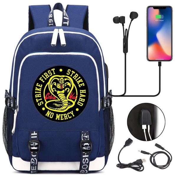 backpack cobra kai women men multifunction usb charging lapschool travel bags for boys girls
backpack cobra kai women men multifunction usb charging lapschool travel bags for boys girls