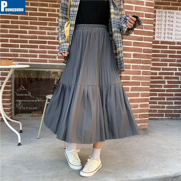 skirts poungdudu 2021 women plus size for girl pleated woman solid female high waist sweet all match office lady casual, Black
skirts poungdudu 2021 women plus size for girl pleated woman solid female high waist sweet all match office lady casual, Black