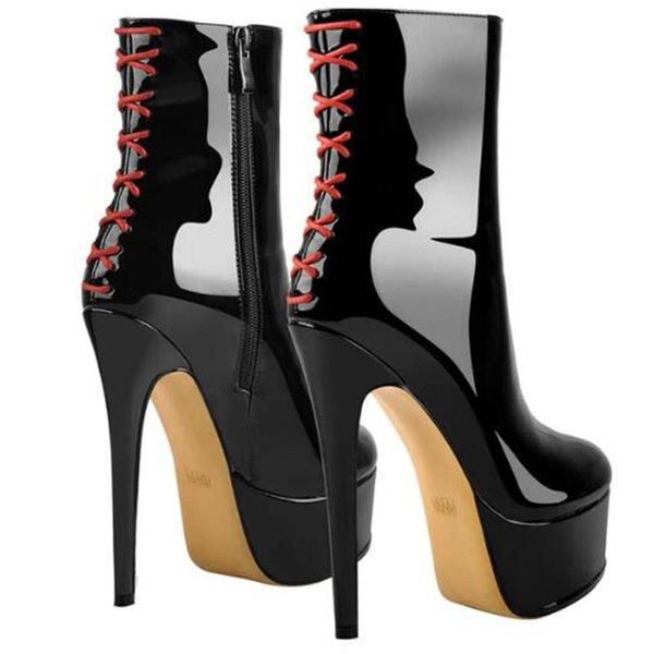 boots sarairis super high heels chic winter shoes women customize footwear plus size 45 rivets party wedding, Black
boots sarairis super high heels chic winter shoes women customize footwear plus size 45 rivets party wedding, Black