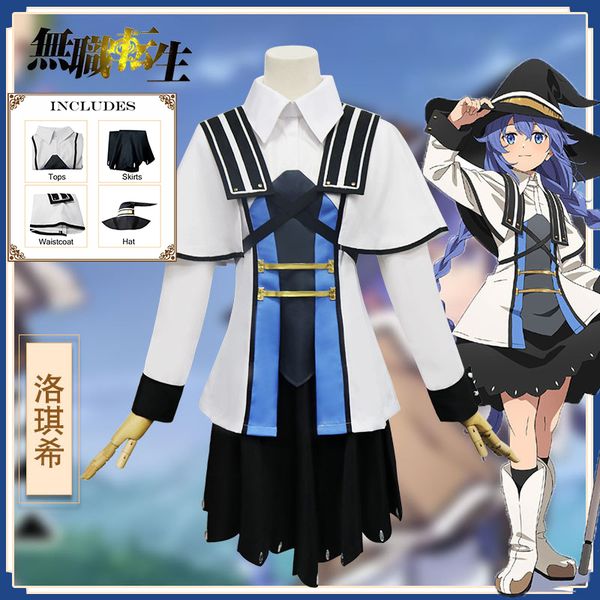 anime costumes 2021 new anime jobless reincarnation hilufiyat alice rudius rocich costume party clothing sets hat skirt costume cosplay, Black
anime costumes 2021 new anime jobless reincarnation hilufiyat alice rudius rocich costume party clothing sets hat skirt costume cosplay, Black