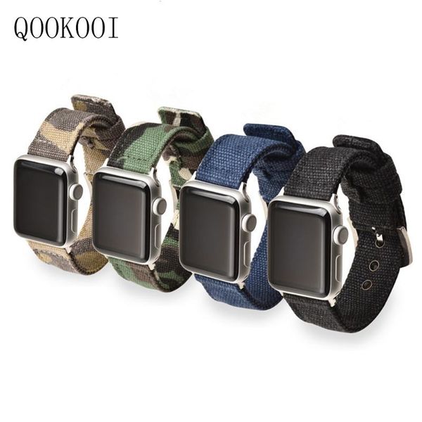 watch bands qookoo i camouflage canvas fabric band woven leisure bracelet strap buckle watchband belt accessories men women, Black;brown
watch bands qookoo i camouflage canvas fabric band woven leisure bracelet strap buckle watchband belt accessories men women, Black;brown