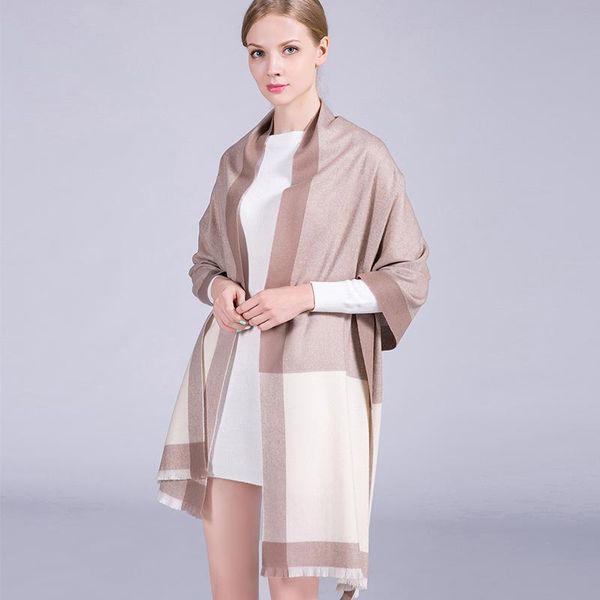 scarves cashmere wool scarf han edition in the fall and winter of female classical joker more warm long cloak shawls, Blue;gray
scarves cashmere wool scarf han edition in the fall and winter of female classical joker more warm long cloak shawls, Blue;gray