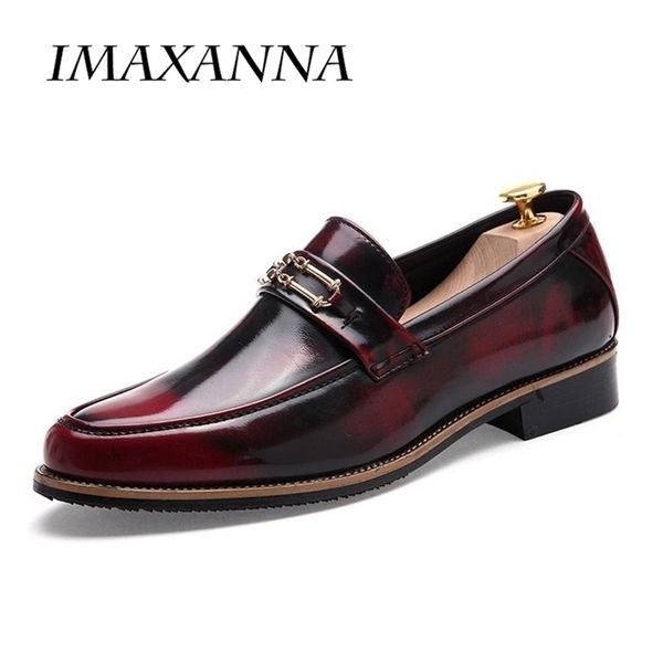 imaxanna new pointed patent men leather oxford shoes for men dress shoes business wedding men formal shoes plus size38-43 220315, Black
imaxanna new pointed patent men leather oxford shoes for men dress shoes business wedding men formal shoes plus size38-43 220315, Black