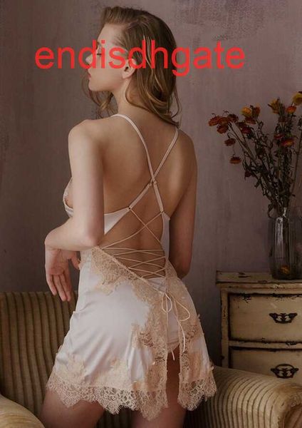 silk pajamas women's summer original satin thin lace temptation beautiful back suspender nightdress c, Black;white
silk pajamas women's summer original satin thin lace temptation beautiful back suspender nightdress c, Black;white