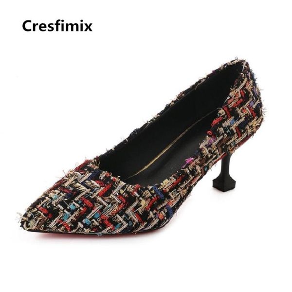 dress shoes cresfimix tacones altos women cute comfortable pattern slip on high heel lady casual stylish black pumps b2958
dress shoes cresfimix tacones altos women cute comfortable pattern slip on high heel lady casual stylish black pumps b2958