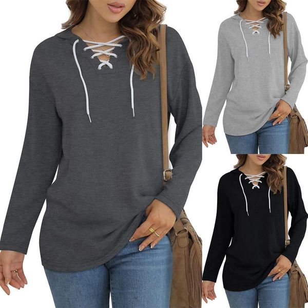 women's hoodies & sweatshirts women hoodie vintage solid pullover long sleeve plus size sweatshirt drawstring loose casual moletom fem, Black
women's hoodies & sweatshirts women hoodie vintage solid pullover long sleeve plus size sweatshirt drawstring loose casual moletom fem, Black