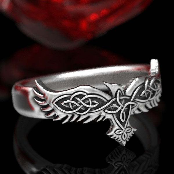 viking men ravens gothic ring norse mythology silver color odin crow eagle totem rings nordic amulet punk animal jewelrydio chan contact
viking men ravens gothic ring norse mythology silver color odin crow eagle totem rings nordic amulet punk animal jewelrydio chan contact