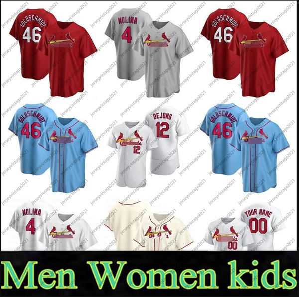 2020 new custom men women kids 4 yadier molina 13 matt carpenter 46 paul goldschmidt 50 adam wainwright baseball jerseys, Blue;black
2020 new custom men women kids 4 yadier molina 13 matt carpenter 46 paul goldschmidt 50 adam wainwright baseball jerseys, Blue;black