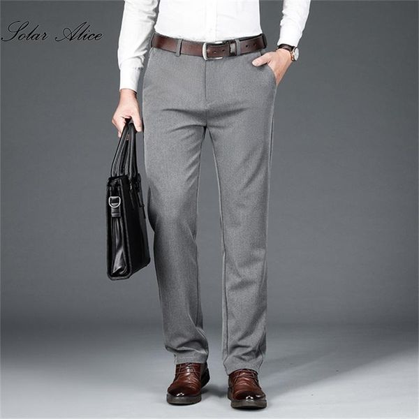 men's pants 2021 autumn and winter high-waist straight-leg business casual stretch loose high-quality trousers, Black
men's pants 2021 autumn and winter high-waist straight-leg business casual stretch loose high-quality trousers, Black