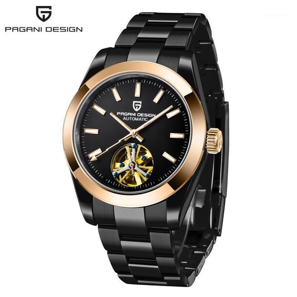 stainless steel men watch sapphire glass tourbillon automatic brand business waterproof mechanical wristwatches, Slivery;brown
stainless steel men watch sapphire glass tourbillon automatic brand business waterproof mechanical wristwatches, Slivery;brown