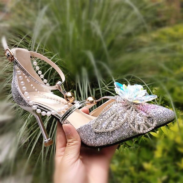dress shoes womens pointed toe rhinestones crystal butterfly beads diy stilettos high heel party wedding bridal sliver sequins bling, Black
dress shoes womens pointed toe rhinestones crystal butterfly beads diy stilettos high heel party wedding bridal sliver sequins bling, Black