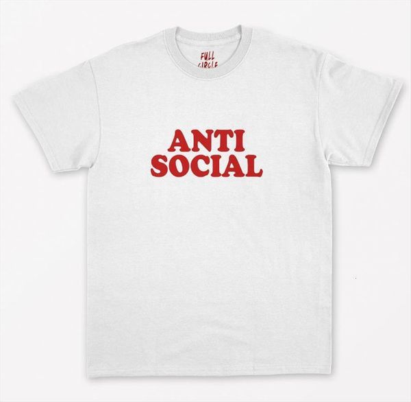 anti social red print women t shirt cotton casual funny yong tee hipster drop ship s 262, White
anti social red print women t shirt cotton casual funny yong tee hipster drop ship s 262, White