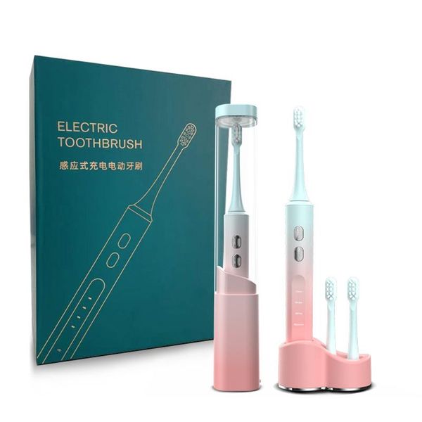 smart electric toothbrush sonic tooth brush wireless induction fast charge waterproof ultrasonic automatic 4 mode with uv box
smart electric toothbrush sonic tooth brush wireless induction fast charge waterproof ultrasonic automatic 4 mode with uv box