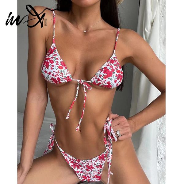 women's swimwear in-x print bikinis 2021 mujer triangle swimsuit women halter female brazilian 2 pieces set bathing suit biquini, White;black
women's swimwear in-x print bikinis 2021 mujer triangle swimsuit women halter female brazilian 2 pieces set bathing suit biquini, White;black