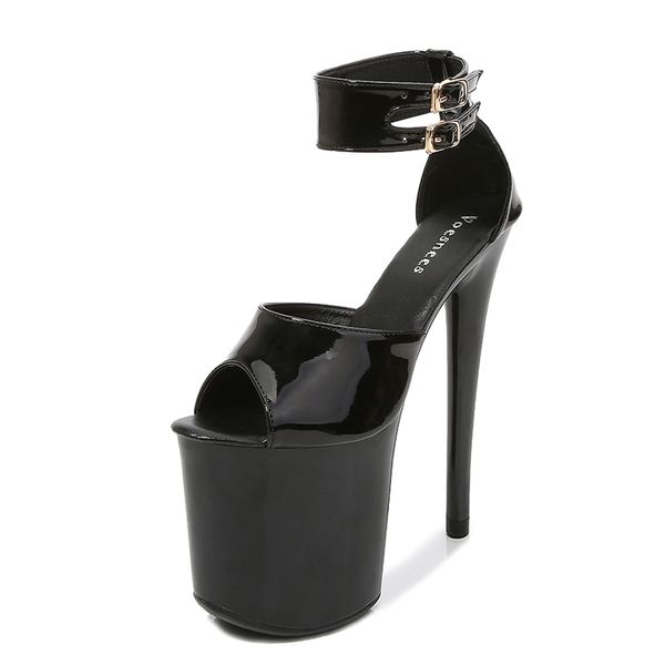 2021 new 20cm pole dance stripper shoes high-heeled sandals with high heels 6sd4, Black
2021 new 20cm pole dance stripper shoes high-heeled sandals with high heels 6sd4, Black