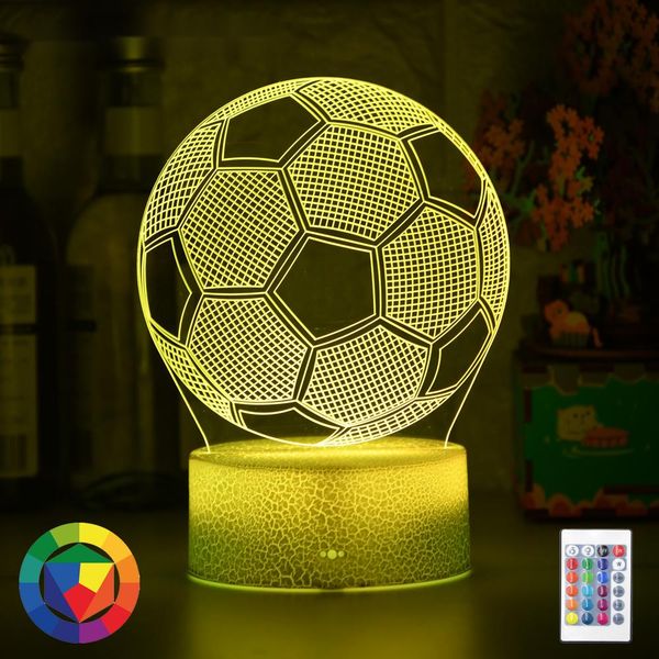 3d illusion child night light football ball touch sensor remote nightlight for kids bedroom decoration soccer table lamp gift
3d illusion child night light football ball touch sensor remote nightlight for kids bedroom decoration soccer table lamp gift