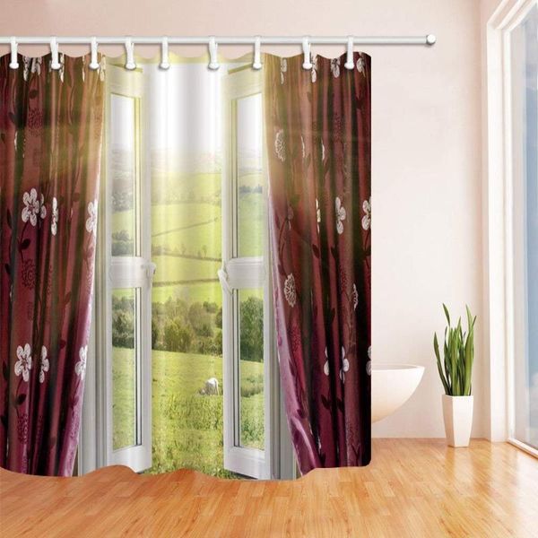 shower curtains on wooden windows see the natural scenery curtain waterproof polyester fabric bathroom decorations bath
shower curtains on wooden windows see the natural scenery curtain waterproof polyester fabric bathroom decorations bath