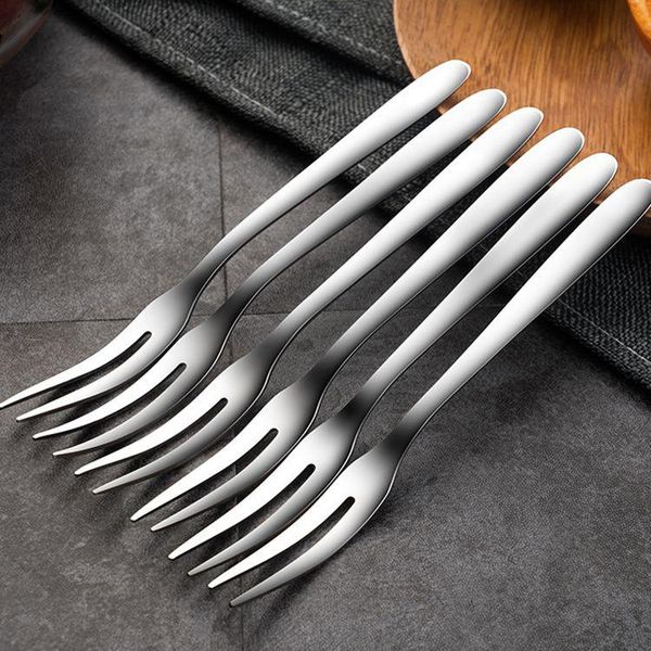 forks 5 pieces of stainless steel western cutlery, fruit fork, small cake dessert kitchen accessories for party decoration
forks 5 pieces of stainless steel western cutlery, fruit fork, small cake dessert kitchen accessories for party decoration