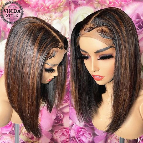 lace wigs vinida style highlight bob front human hair 150% density scalp closure with baby non-remy, Black;brown
lace wigs vinida style highlight bob front human hair 150% density scalp closure with baby non-remy, Black;brown