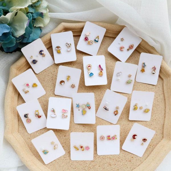 stud cute cartoon tiny girl earrings for women sweet cat flower animal fairy mermaid 4pcs ear sets female gifts jewelry, Golden;silver
stud cute cartoon tiny girl earrings for women sweet cat flower animal fairy mermaid 4pcs ear sets female gifts jewelry, Golden;silver