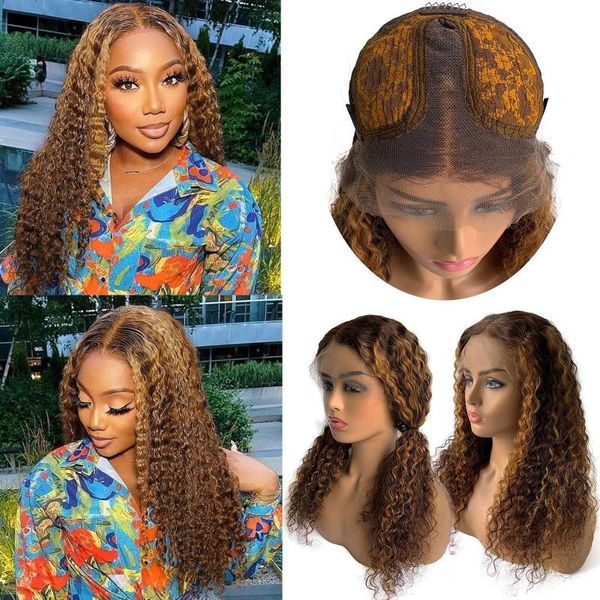 lace wigs brown highlights water wave 13x4x1 t part front human hair ombre curly pre plucked middle brazilian remy wig, Black;brown
lace wigs brown highlights water wave 13x4x1 t part front human hair ombre curly pre plucked middle brazilian remy wig, Black;brown