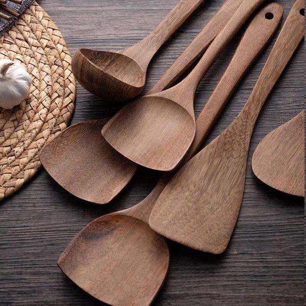 spoons kitchen cooking utensils wooden non-stick spatula soup spoon long handle cookware tools accessories
spoons kitchen cooking utensils wooden non-stick spatula soup spoon long handle cookware tools accessories