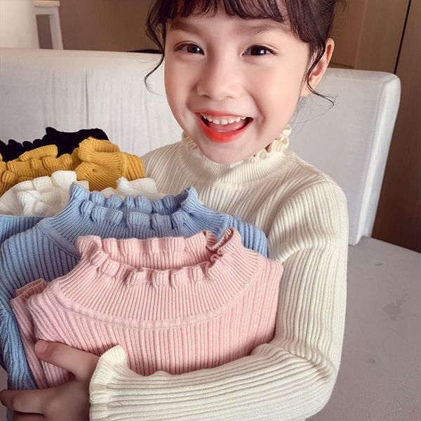 pullover 2022 autumn winter kids girls fashion long sleeve soft sweaters children's clothing turtleneck knitting w133, Blue
pullover 2022 autumn winter kids girls fashion long sleeve soft sweaters children's clothing turtleneck knitting w133, Blue