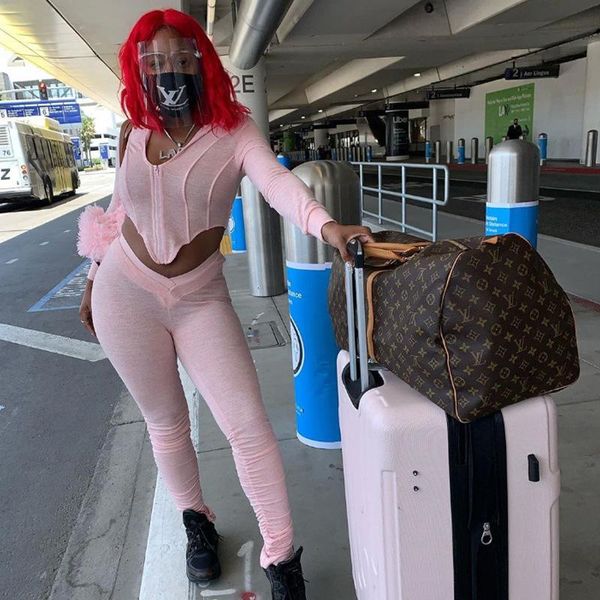 european and american style new women's long-sleeved cardigan hooded casual leggings pleated sports suit casual women, White
european and american style new women's long-sleeved cardigan hooded casual leggings pleated sports suit casual women, White