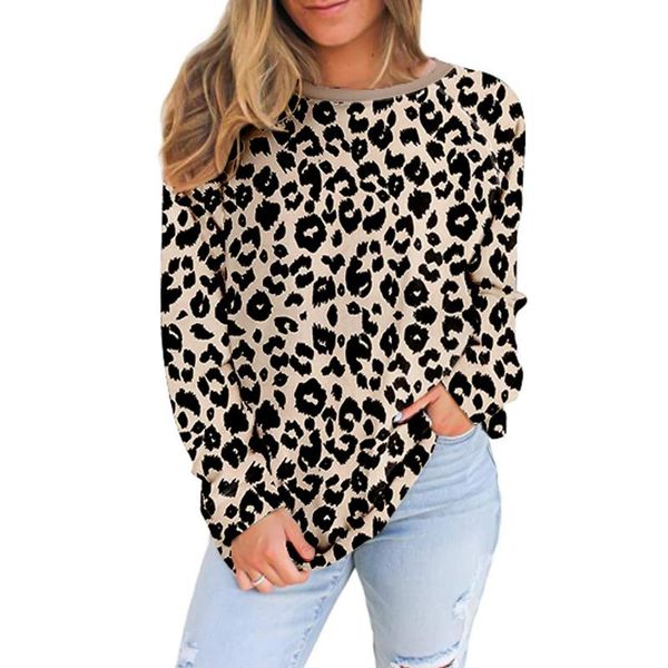 women's hoodies & sweatshirts women pullovers leopard print jumper sweatshirt fall lady o-neck hoody 2021 sudadera mujer#g30, Black
women's hoodies & sweatshirts women pullovers leopard print jumper sweatshirt fall lady o-neck hoody 2021 sudadera mujer#g30, Black