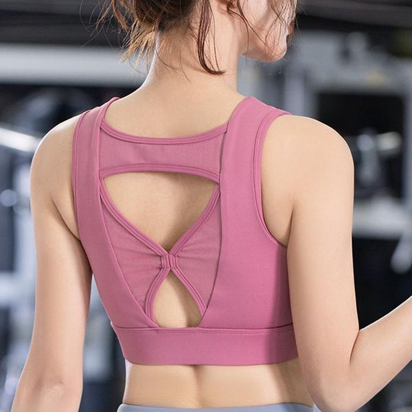 yoga outfit sports underwear for women butterfly beautiful back running shockproof gathering fitness vest mesh splicing bra
yoga outfit sports underwear for women butterfly beautiful back running shockproof gathering fitness vest mesh splicing bra