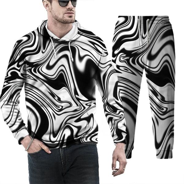 men's tracksuits fashion casual hoodie sweatshirt set 3d printed street clothes and women's, Gray
men's tracksuits fashion casual hoodie sweatshirt set 3d printed street clothes and women's, Gray