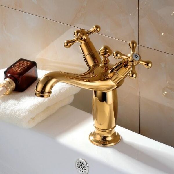 bathroom sink faucets vidric fashion brass gold finish and cold basin faucet with cross handle
bathroom sink faucets vidric fashion brass gold finish and cold basin faucet with cross handle