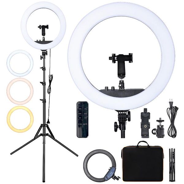 fusitu 18 inch led ring light dimmable pgraphic light ring lamp with tripod stand and remote control for youtube makeup
fusitu 18 inch led ring light dimmable pgraphic light ring lamp with tripod stand and remote control for youtube makeup