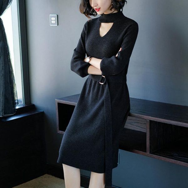 casual dresses dress women abbigliamento donna autunno inverno 2021 elegant vestido negro midi knitted v neck pencil long, Black;gray
casual dresses dress women abbigliamento donna autunno inverno 2021 elegant vestido negro midi knitted v neck pencil long, Black;gray