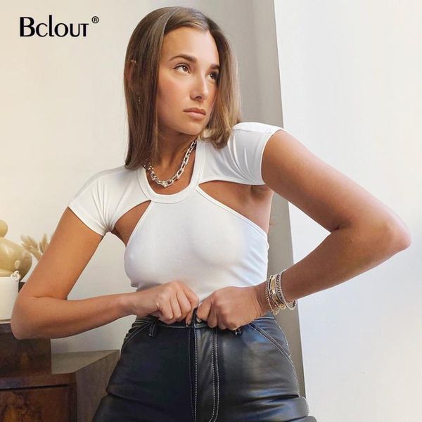 women's t-shirt bclout fashion o neck white backless women 2021 hollow out solid casual cotton tshirt knit chic ladies spring
women's t-shirt bclout fashion o neck white backless women 2021 hollow out solid casual cotton tshirt knit chic ladies spring