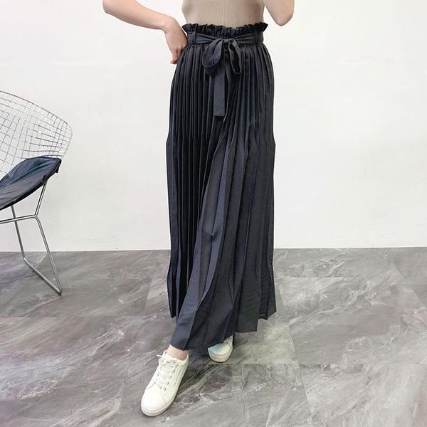 women's pants & capris lanmrem fashion elastic high waist straight pleated women 2021 spring casual loose big size wide leg pc887, Black;white
women's pants & capris lanmrem fashion elastic high waist straight pleated women 2021 spring casual loose big size wide leg pc887, Black;white