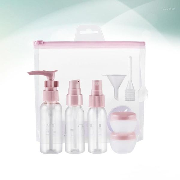 storage bottles & jars 1 set cosmetics water bottle portable makeup travel container (pink)
storage bottles & jars 1 set cosmetics water bottle portable makeup travel container (pink)