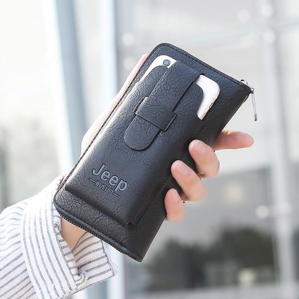 wallets leather large capacity men's wallet long business card holder fashion noble mobile phone bag zipper purse clutch handbag, Red;black
wallets leather large capacity men's wallet long business card holder fashion noble mobile phone bag zipper purse clutch handbag, Red;black