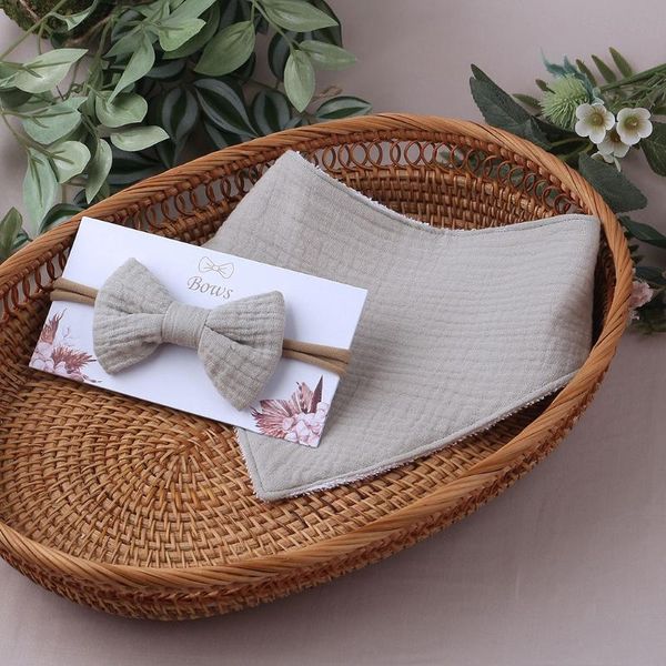 bibs & burp cloths 2 pcs baby girls elastic bow headband saliva towel set princess cotton solid color bowknot hair band bib kit h055
bibs & burp cloths 2 pcs baby girls elastic bow headband saliva towel set princess cotton solid color bowknot hair band bib kit h055