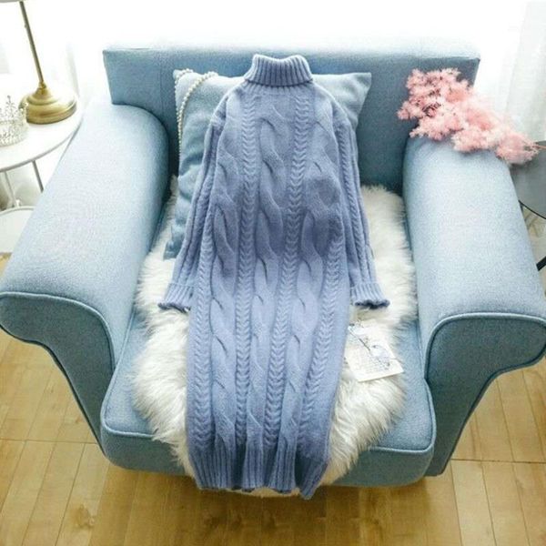 women 2021 autumn winter fashion turtleneck thick sweater dresses female casual knitted pullovers long sleeve jumpers women's sweaters, White;black
women 2021 autumn winter fashion turtleneck thick sweater dresses female casual knitted pullovers long sleeve jumpers women's sweaters, White;black