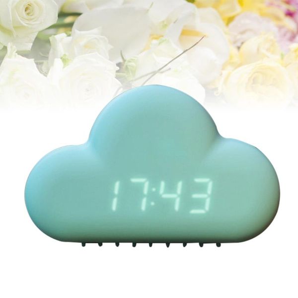 wall clocks clouds alarm clock ultra-quiet intelligent snooze led display decoration (mint green)
wall clocks clouds alarm clock ultra-quiet intelligent snooze led display decoration (mint green)
