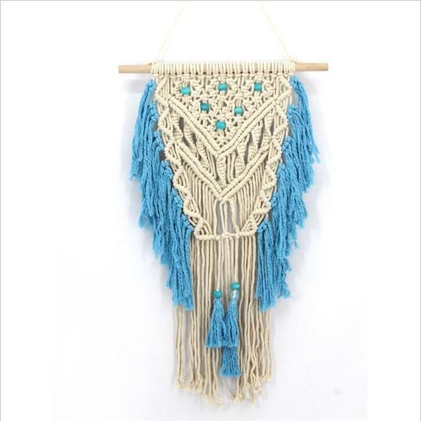 tapestries handmade macrame wall hanging woven art tapestry boho tassel textile chic bohemian for living room backdrop home decor
tapestries handmade macrame wall hanging woven art tapestry boho tassel textile chic bohemian for living room backdrop home decor