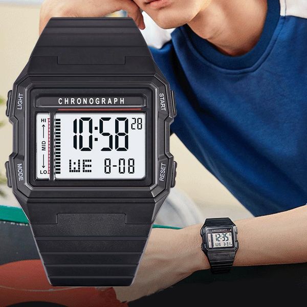 wristwatches square watches mens luxury led alarm electronic clock male waterproof digital sport watch men military wristwatch relojes hombr, Slivery;brown
wristwatches square watches mens luxury led alarm electronic clock male waterproof digital sport watch men military wristwatch relojes hombr, Slivery;brown
