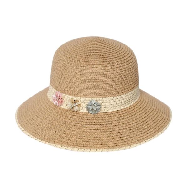 wide brim hats women's sunshade brims hat flower belt trendy outdoor cap summer sunscreen caps boho style beach straw sun uv-proof, Blue;gray
wide brim hats women's sunshade brims hat flower belt trendy outdoor cap summer sunscreen caps boho style beach straw sun uv-proof, Blue;gray
